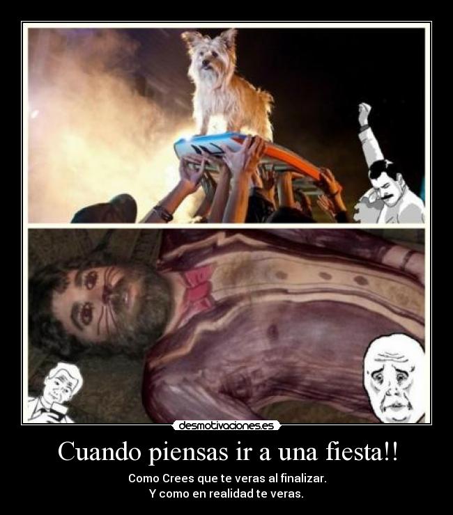 carteles fiesta doughaz19 desmotivaciones