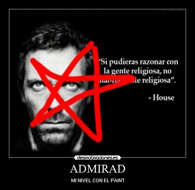 ADMIRAD - MI NIVEL CON EL PAINT