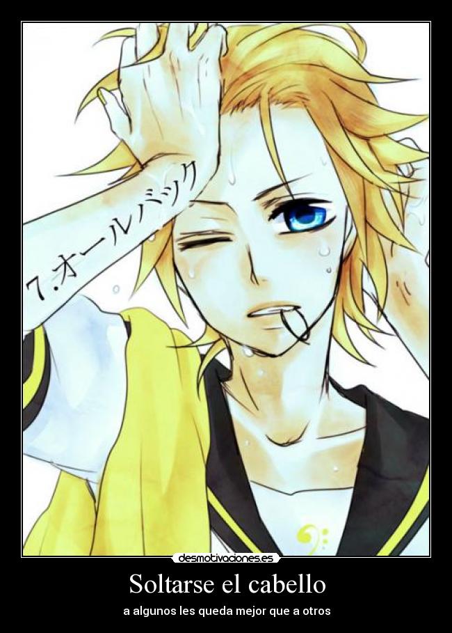 Soltarse el cabello - a algunos les queda mejor que a otros