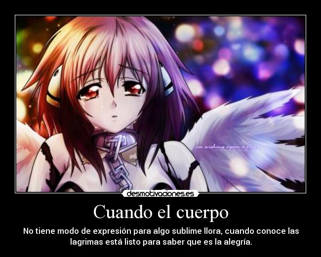 Cuando el cuerpo - 