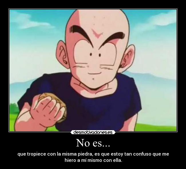 carteles dragon ball krillin esta tan confuso que mata mismo pokemon ronoa desmotivaciones