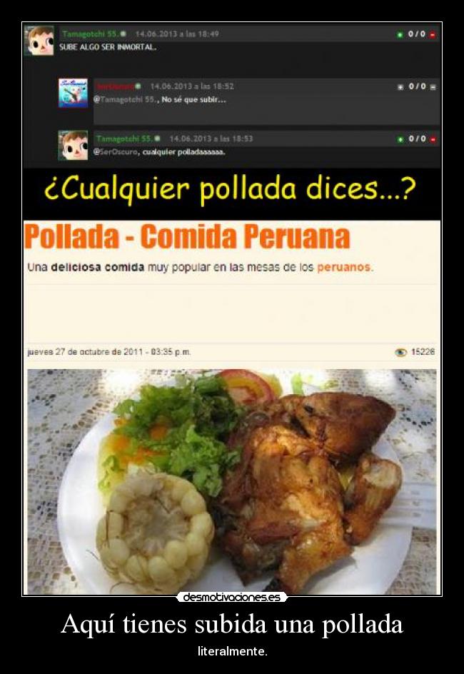 Aquí tienes subida una pollada -