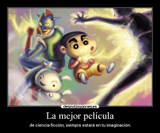 carteles telyg ultra heroe nevado shinchan desmotivaciones