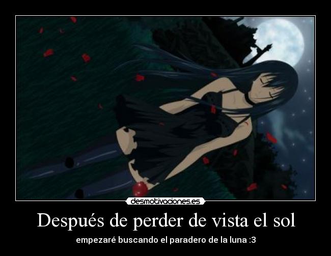 carteles anime luna dgray lenalee optimismo renaciemento desmotivaciones