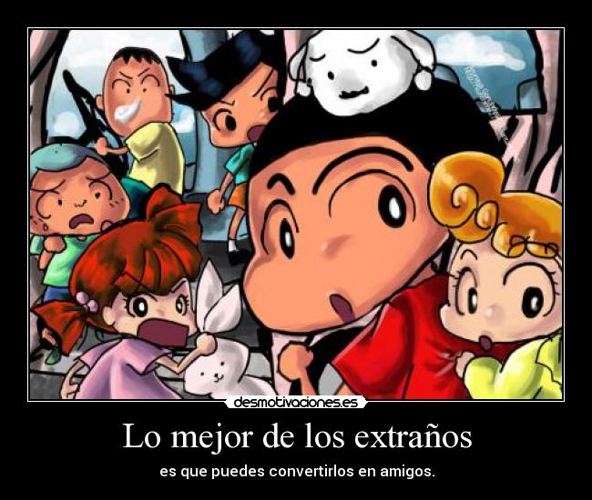 Lo mejor de los extraños -