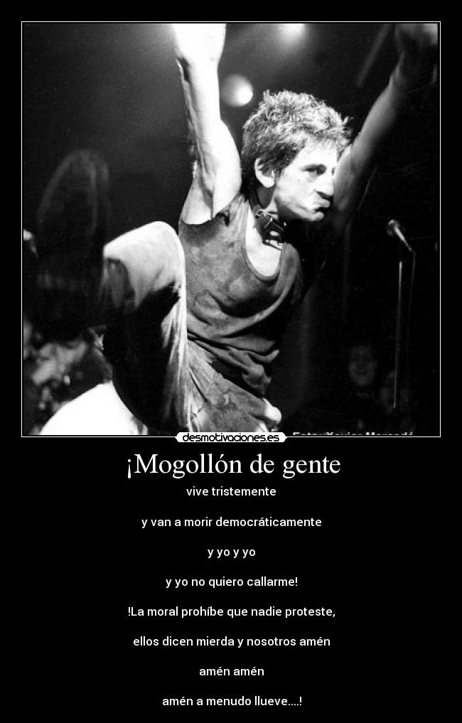 ¡Mogollón de gente -