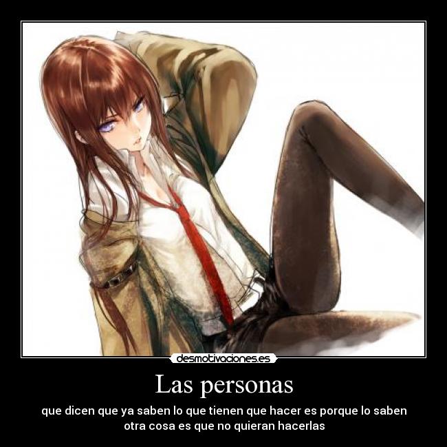 Las personas - 