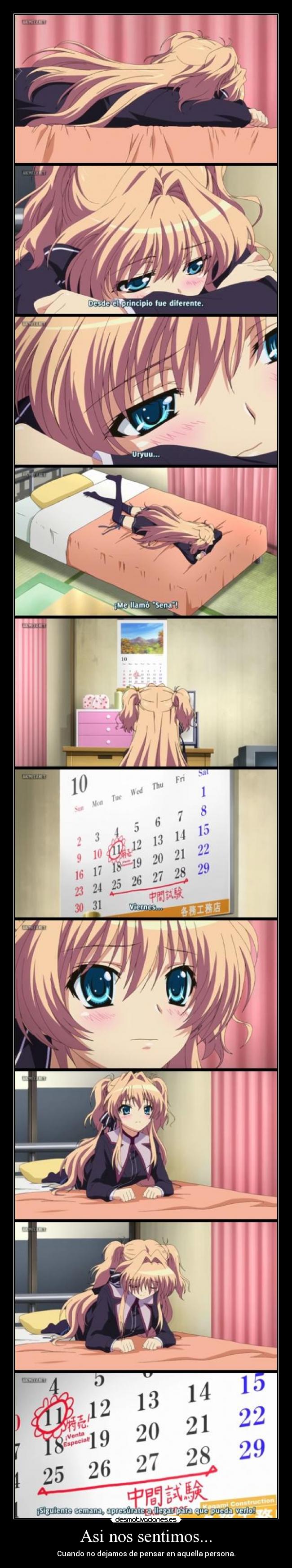 Asi nos sentimos... - 