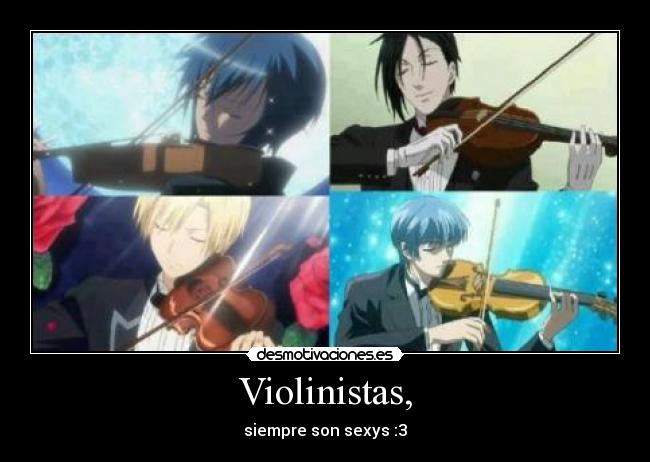 Violinistas, - 