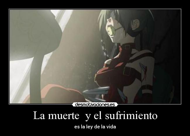 La muerte y el sufrimiento -