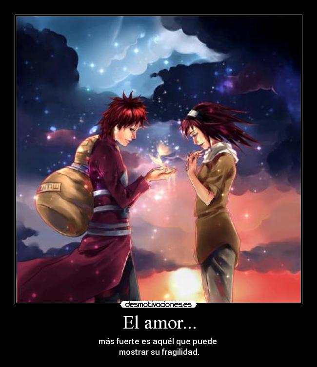 El amor... -