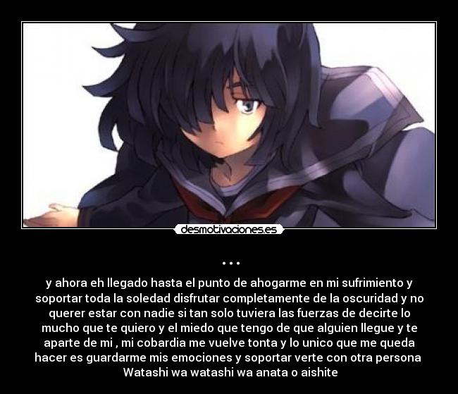 carteles anime desmotivaciones