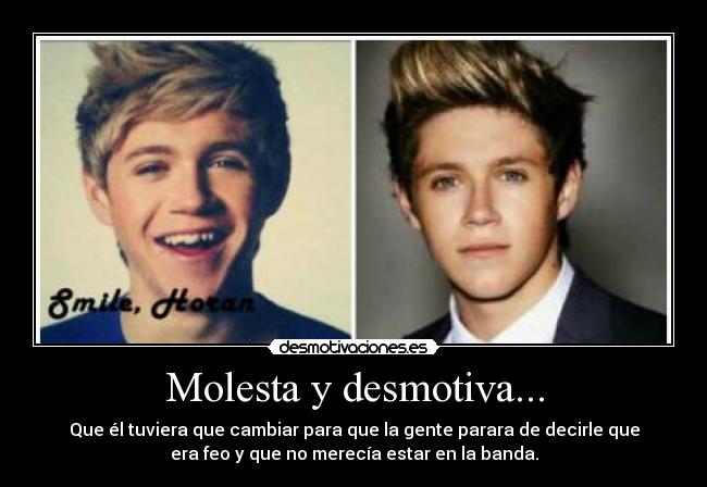 Molesta y desmotiva... -