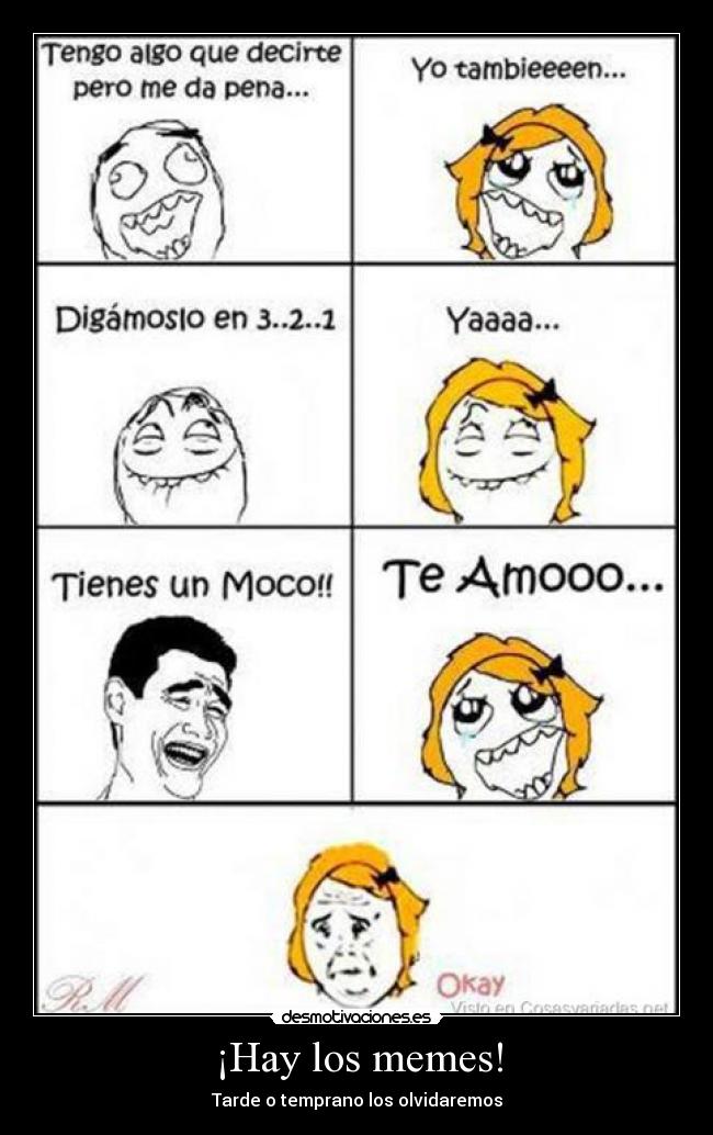 ¡Hay los memes! -