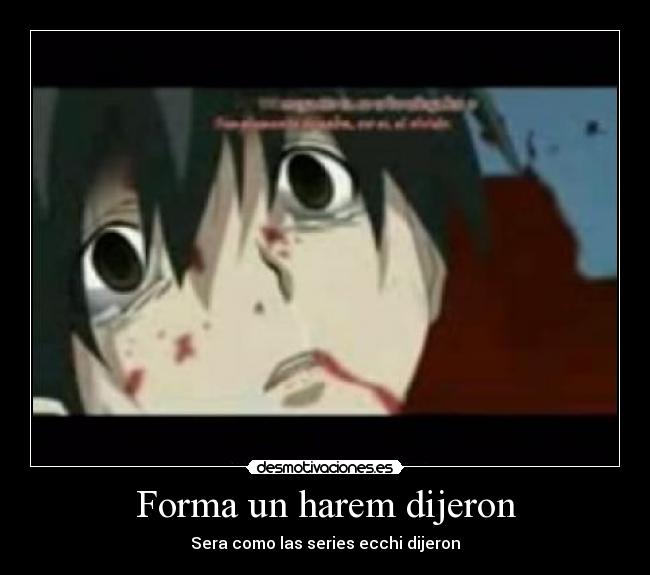 Forma un harem dijeron - Sera como las series ecchi dijeron