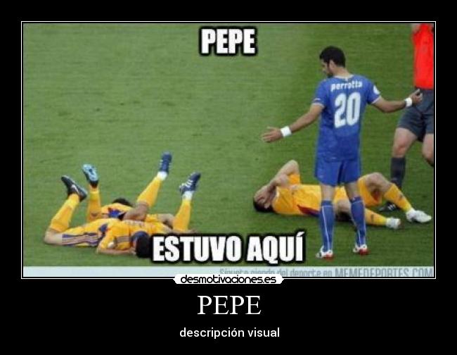 PEPE - descripción visual