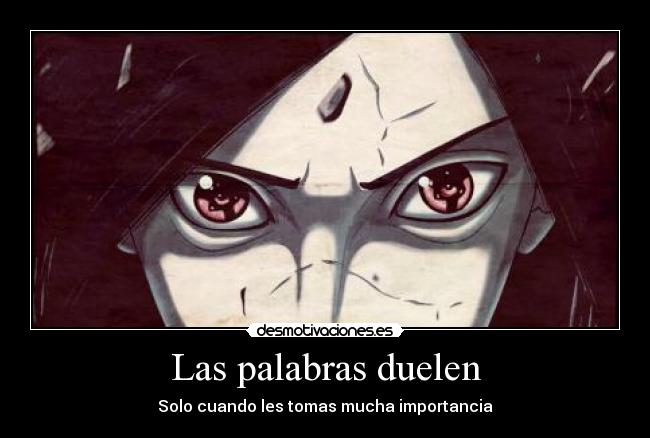 Las palabras duelen -
