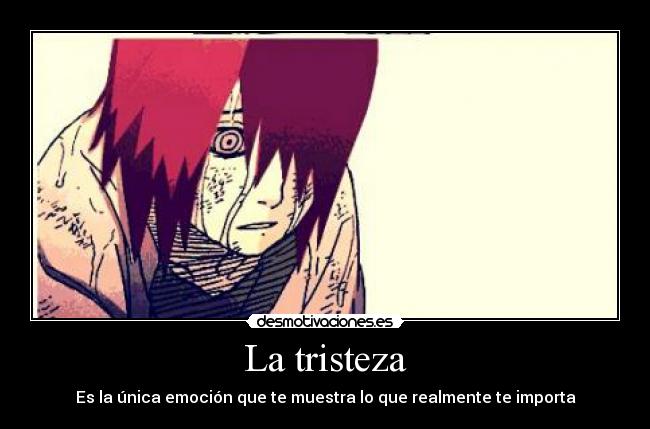 La tristeza -