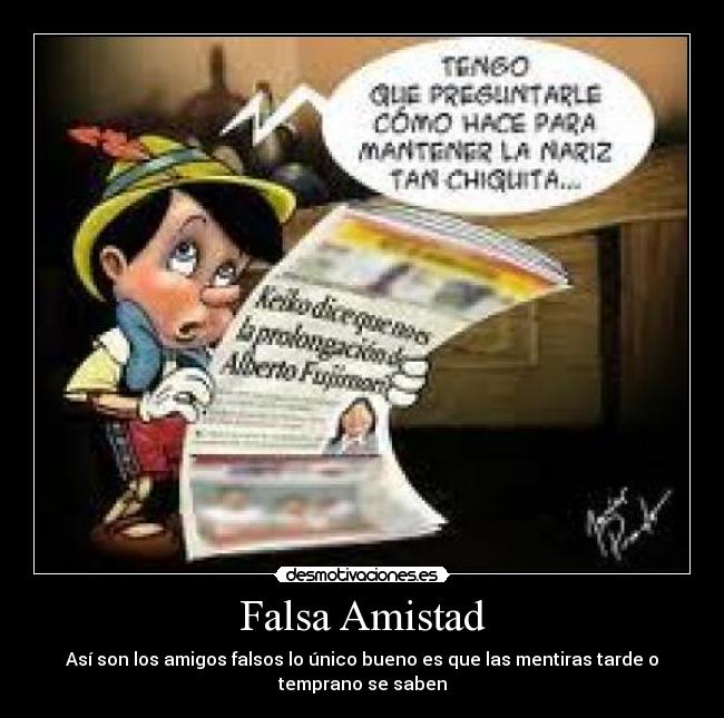 carteles amistad falsedad envidia desmotivaciones