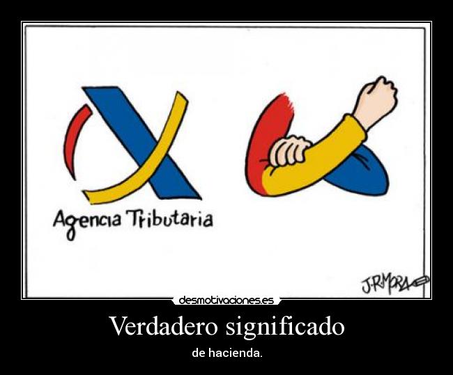 Verdadero significado - de hacienda.