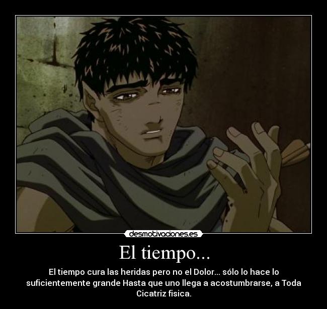 El tiempo... -
