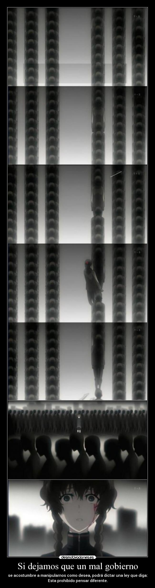 Si dejamos que un mal gobierno -