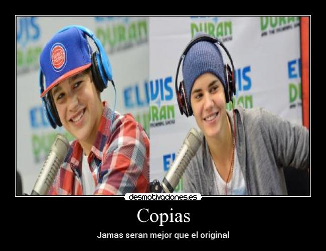 carteles musicos cantantes austin mahone justin bieber desmotivaciones