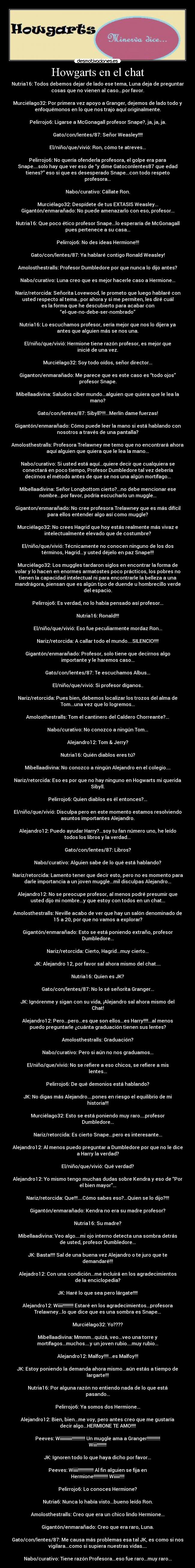 carteles howgartsenelchat desmotivaciones