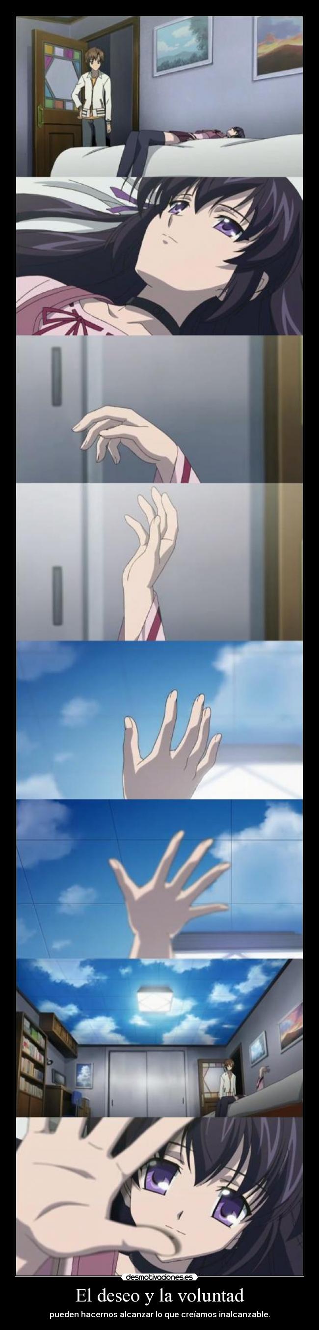 carteles raptorhunters nigatsu harukaze anime manga otaku sola cielo amor love alcanzar felicidad matsuri desmotivaciones