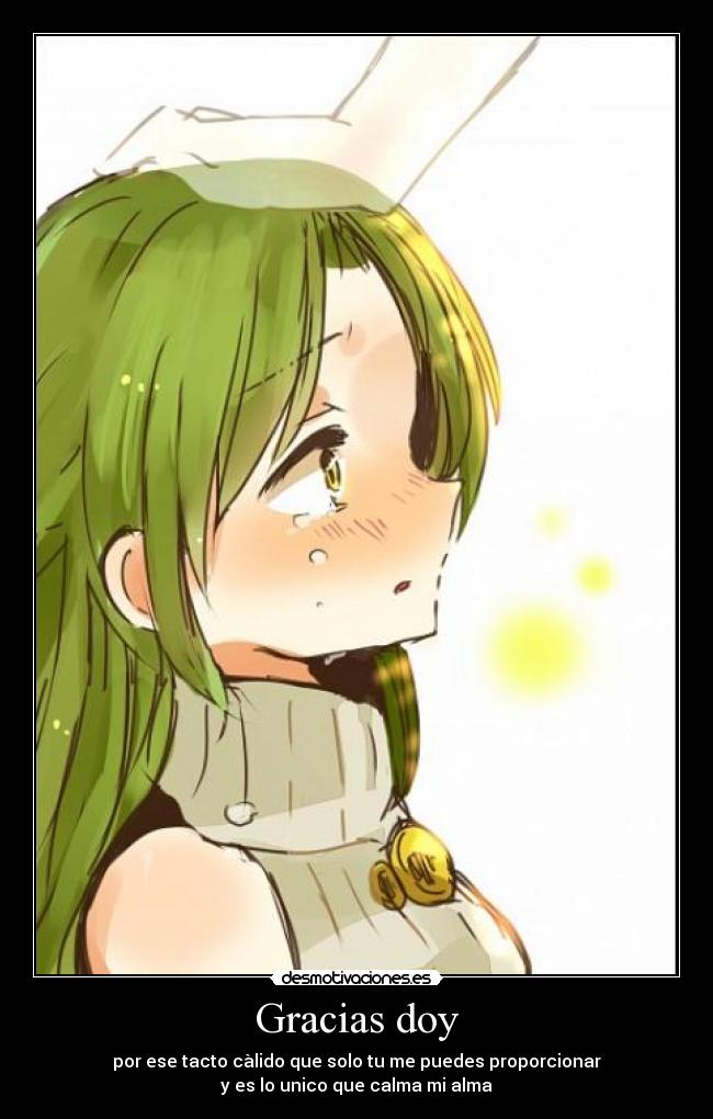 Gracias doy -