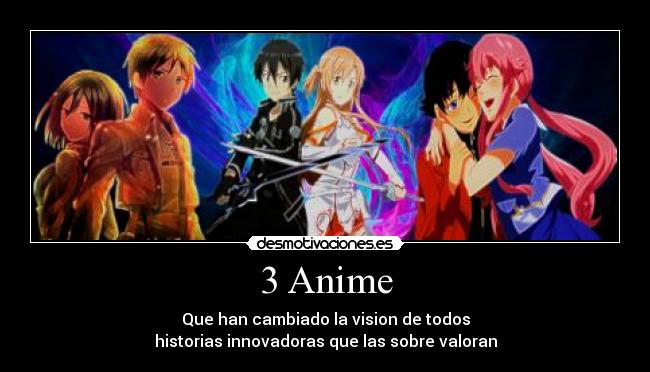 3 Anime - 
