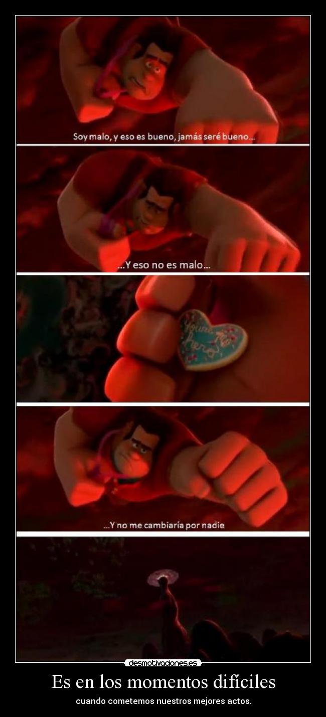 Es en los momentos difíciles - 