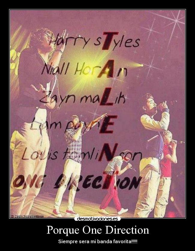 Porque One Direction -