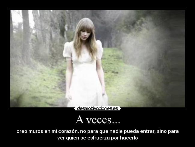 A veces... - 