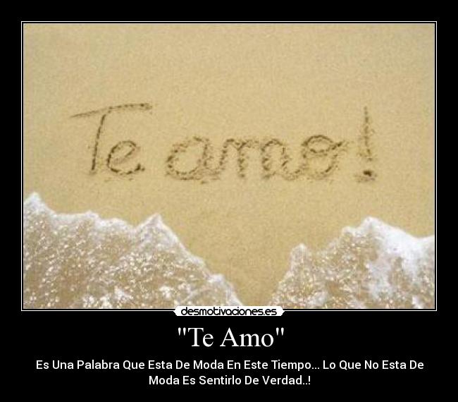 Te Amo -
