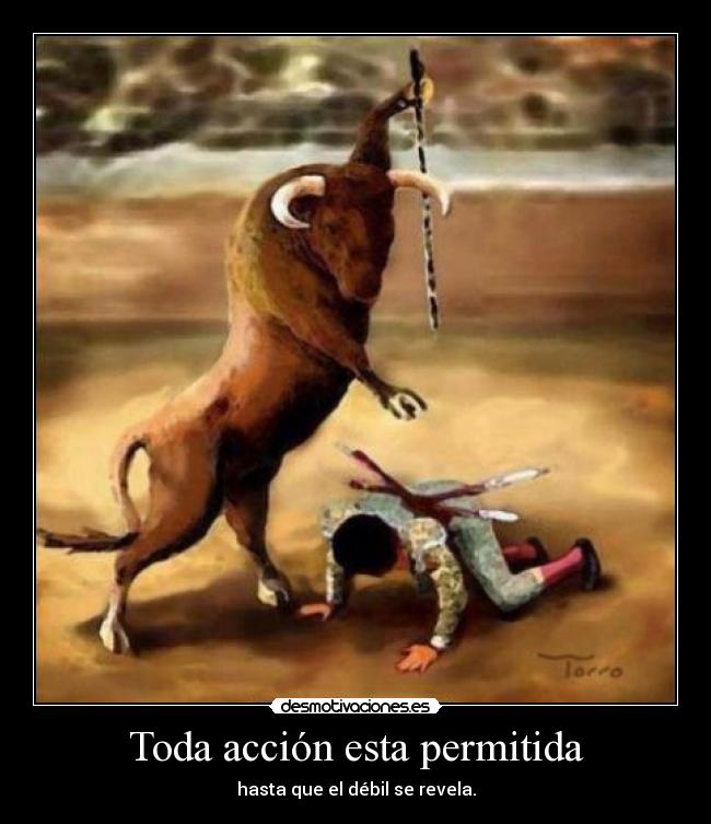 Toda acción esta permitida - 