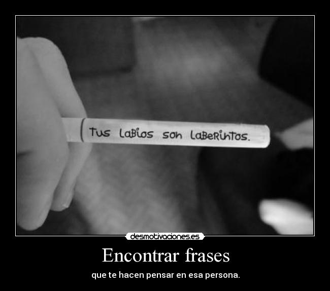 Encontrar frases -