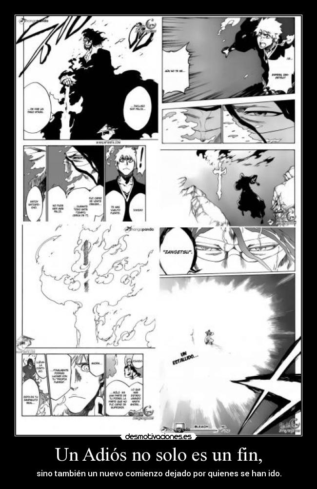 Un Adiós no solo es un fin, -