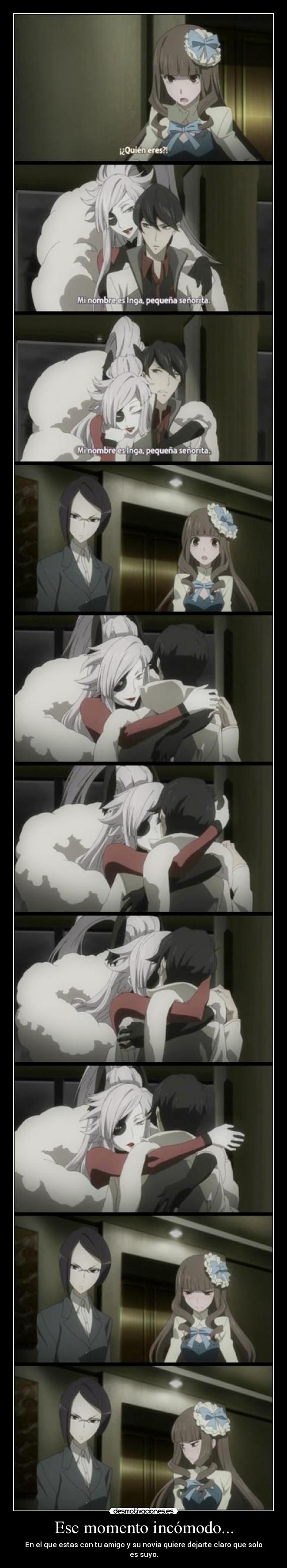 Ese momento incómodo... -