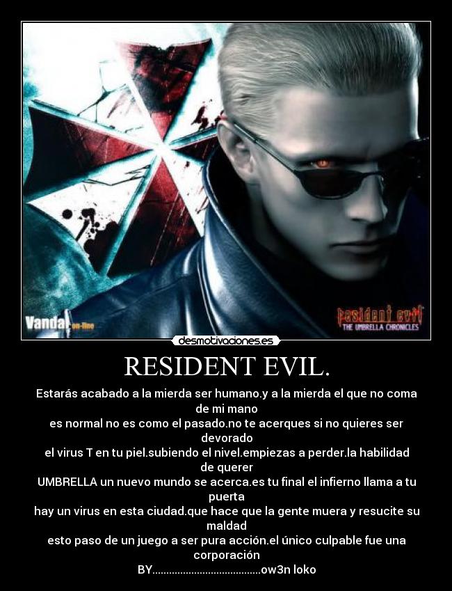 RESIDENT EVIL. - 