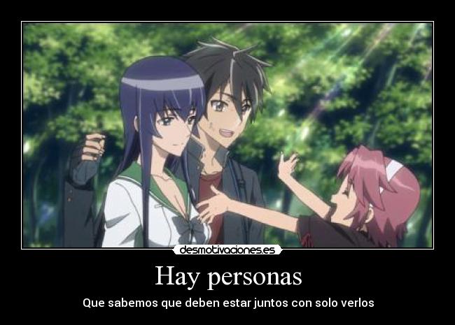 Hay personas -
