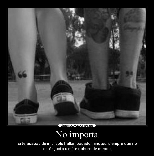 No importa - 