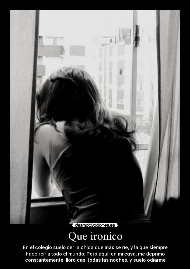 Que ironico -