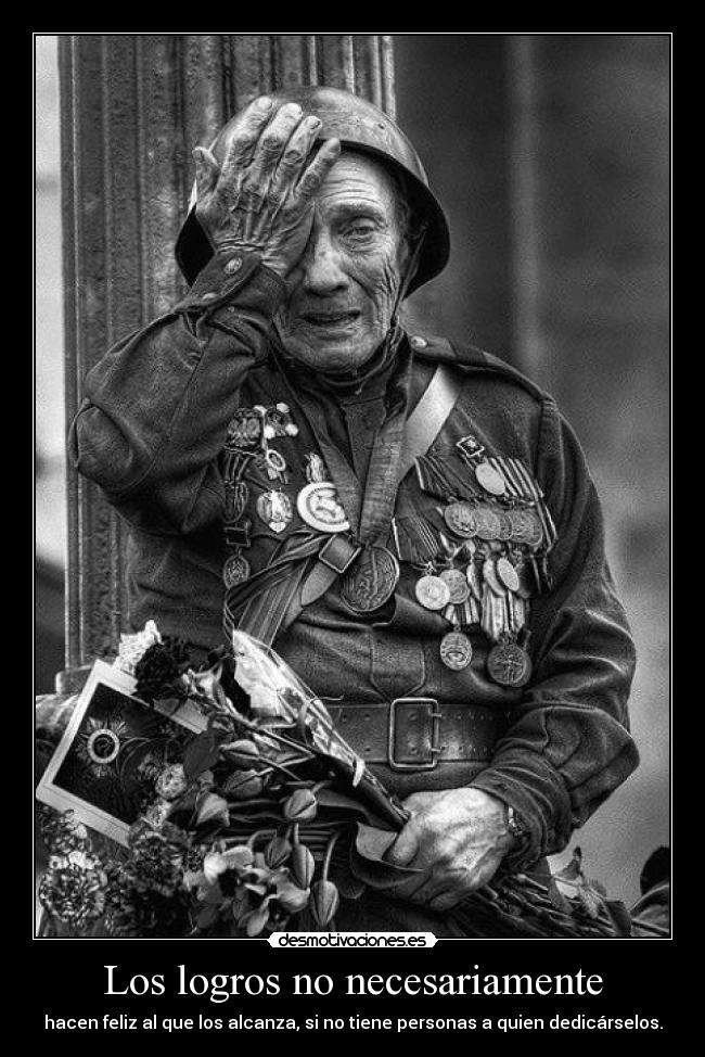 Los logros no necesariamente -