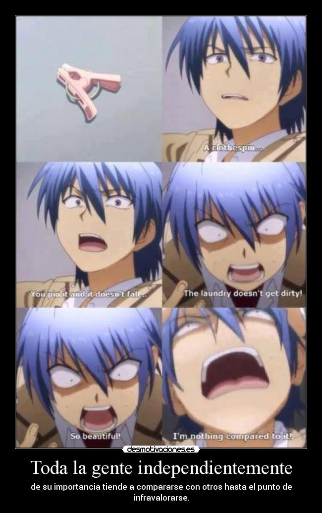 Toda la gente independientemente -