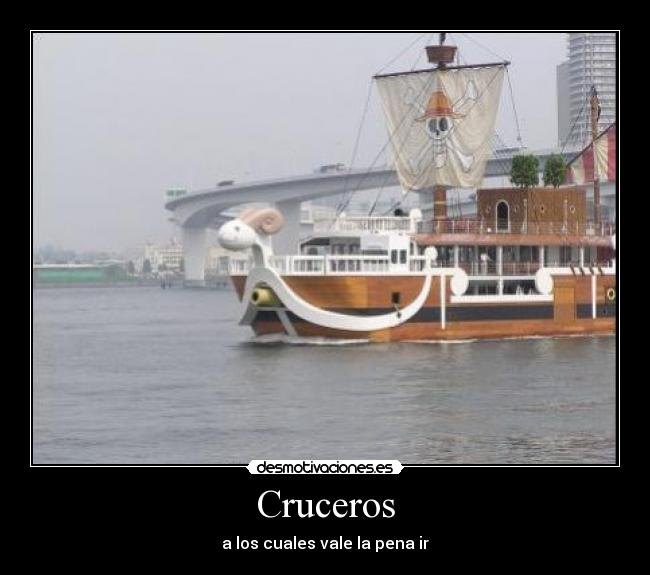 carteles one piece barco desmotivaciones