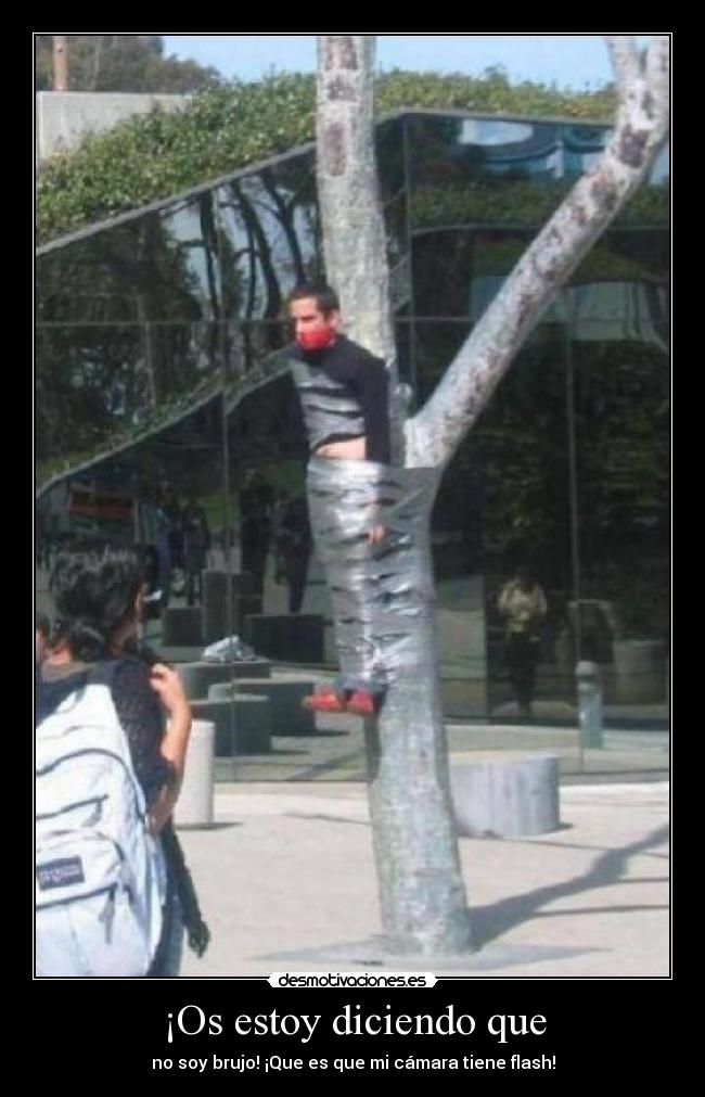 ¡Os estoy diciendo que -