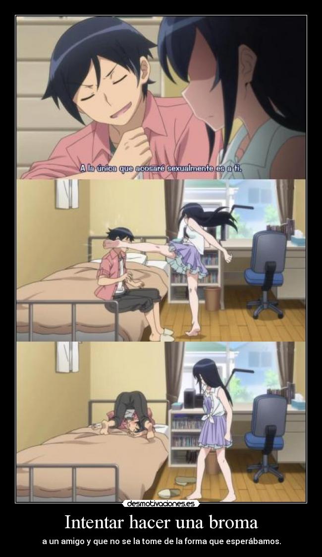Intentar hacer una broma - 