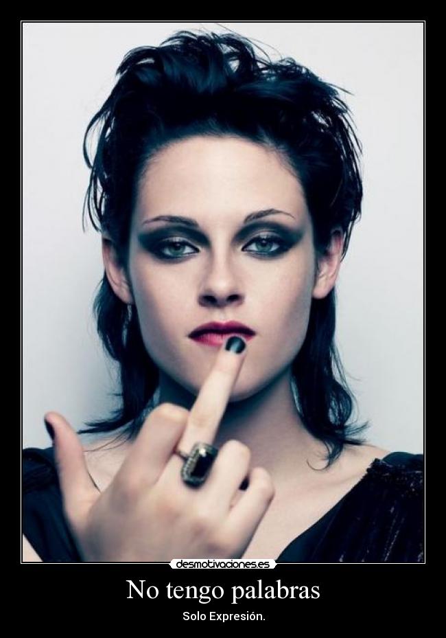 No tengo palabras - Solo Expresión.