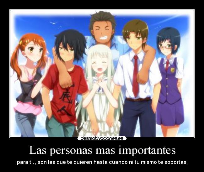 carteles anime amistad grupo desmotivaciones